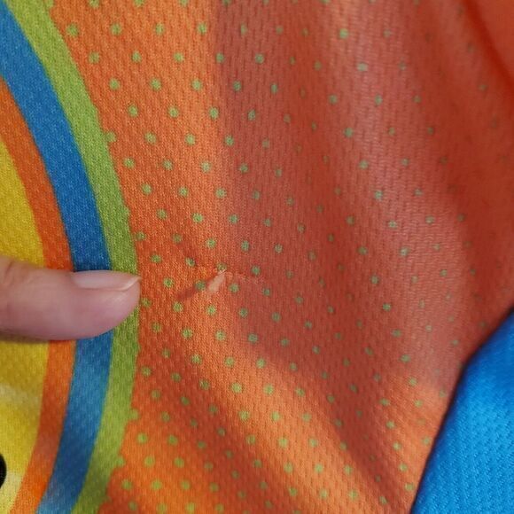 Voler Cycling Jersey Men's Large  Orange Full‎ Zipper - Picture 8 of 11